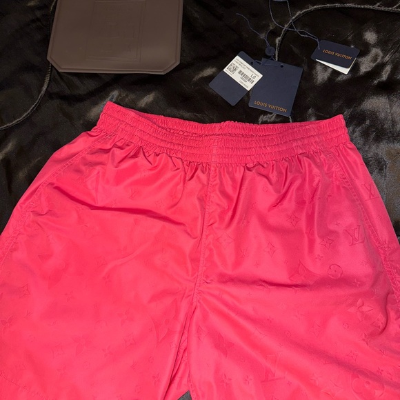 MONOGRAM NYLON SWIM BOARD SHORTS - Picture 3 of 9